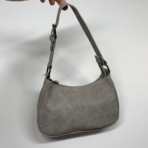 Bueno Faux Leather Seude Mini Shoulder Hand Bag See